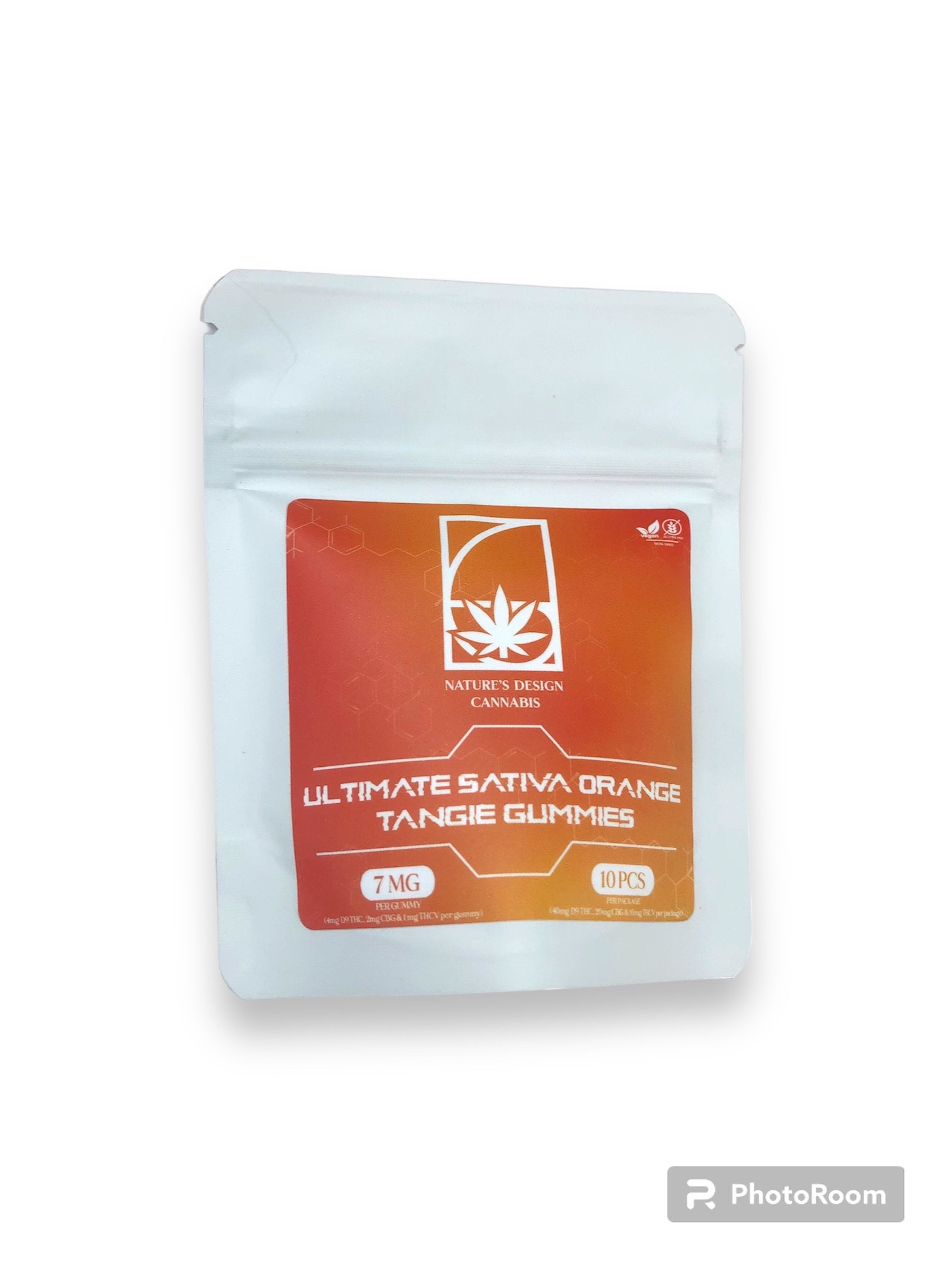 Ultimate Sativa Orange Tangie Gummies CBD Plus